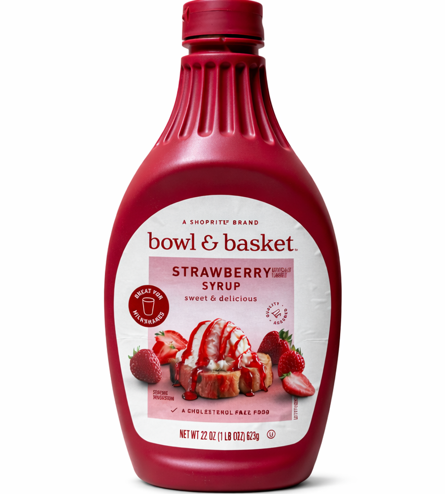 Клубничный сироп Bowl & Basket 623 г