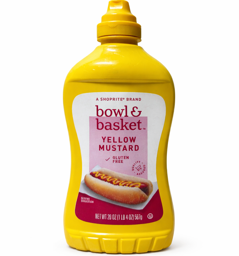 Горчица желтая Bowl & Basket Yellow Mustard 567 г