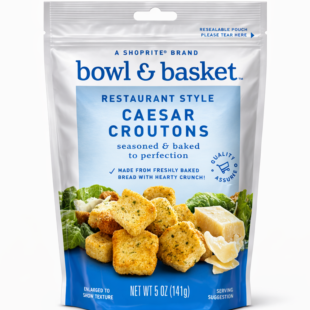 Крутоны Цезарь, Shoprite Bowl & Basket 141 г