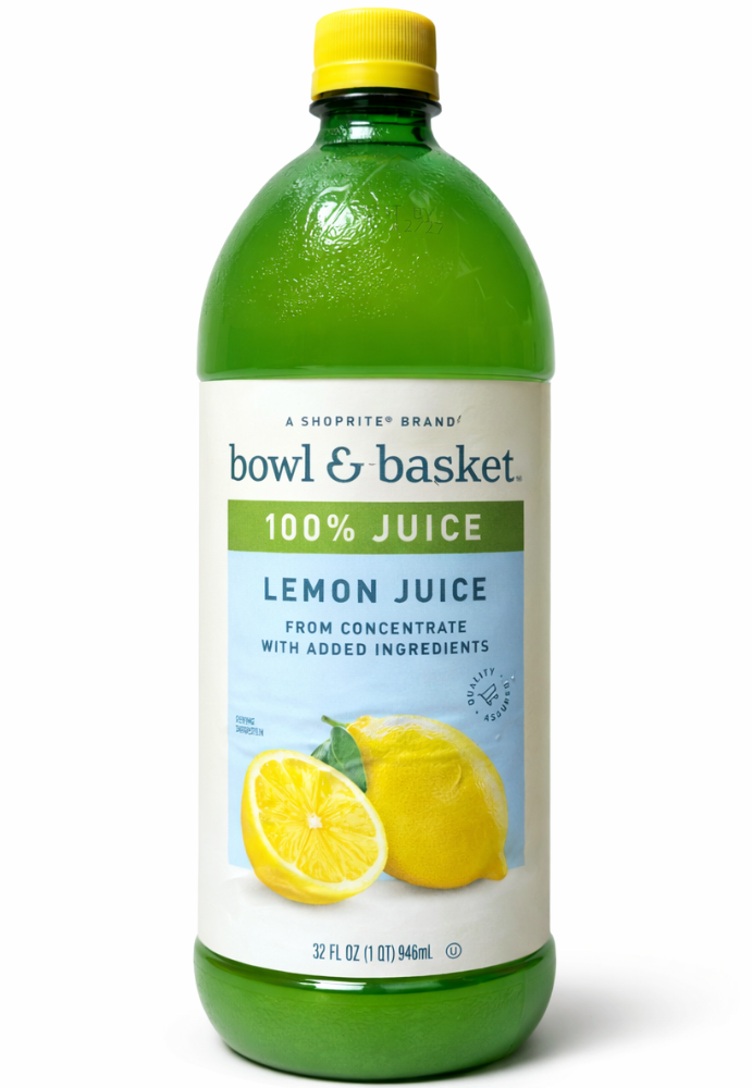 Лимонный сок, Shoprite Bowl & Basket 946 мл