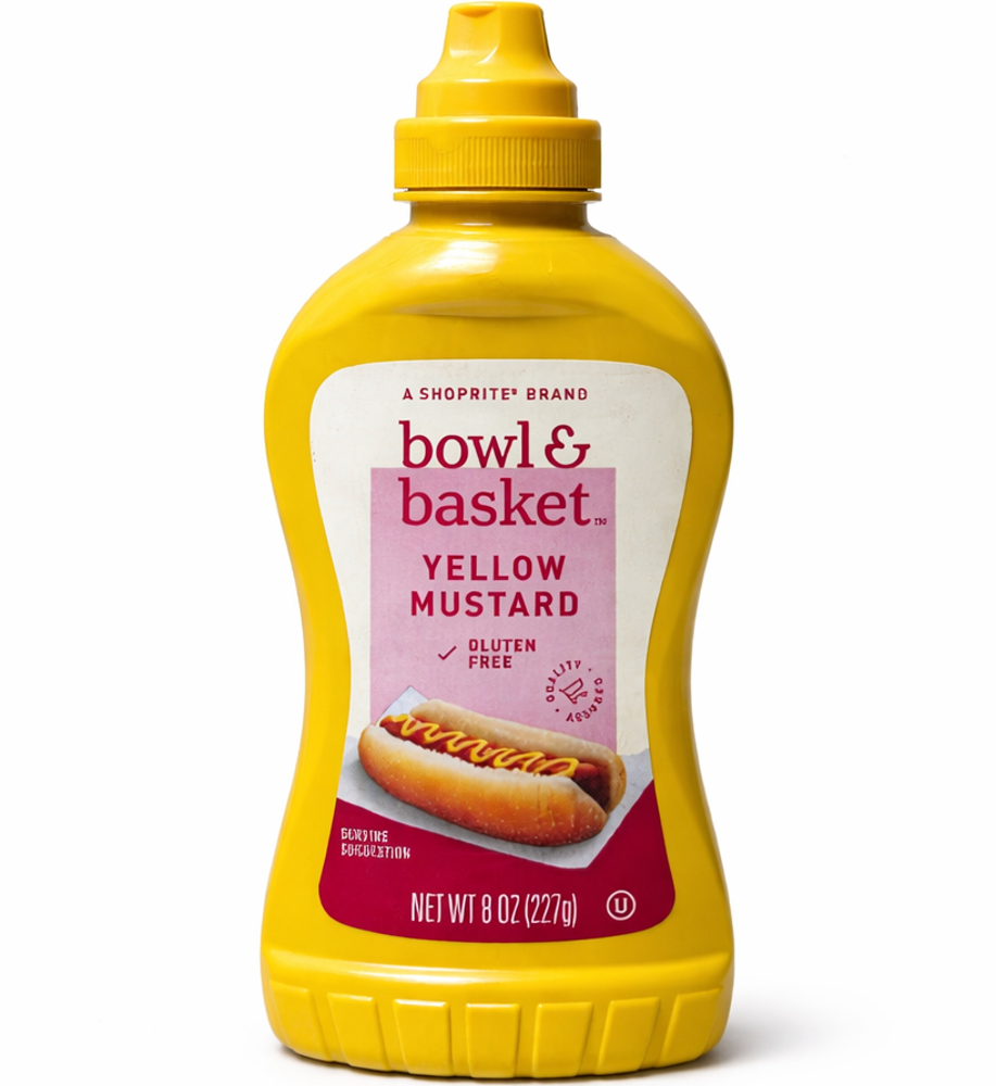 Горчица желтая Bowl & Basket Yellow Mustard 227 г