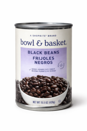 Фасоль черная консервированная